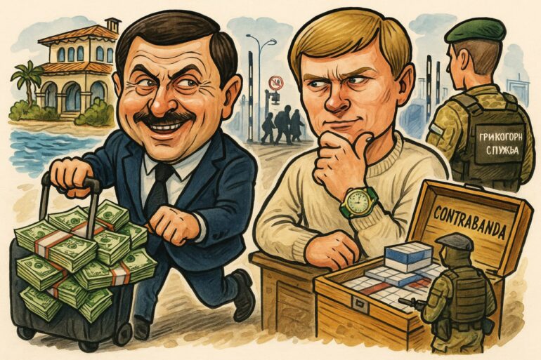 Хорватская вилла, чемоданы налички и закарпатская контрабанда: как Лунченко и Петьовка превратили мандаты в личные сейфы
